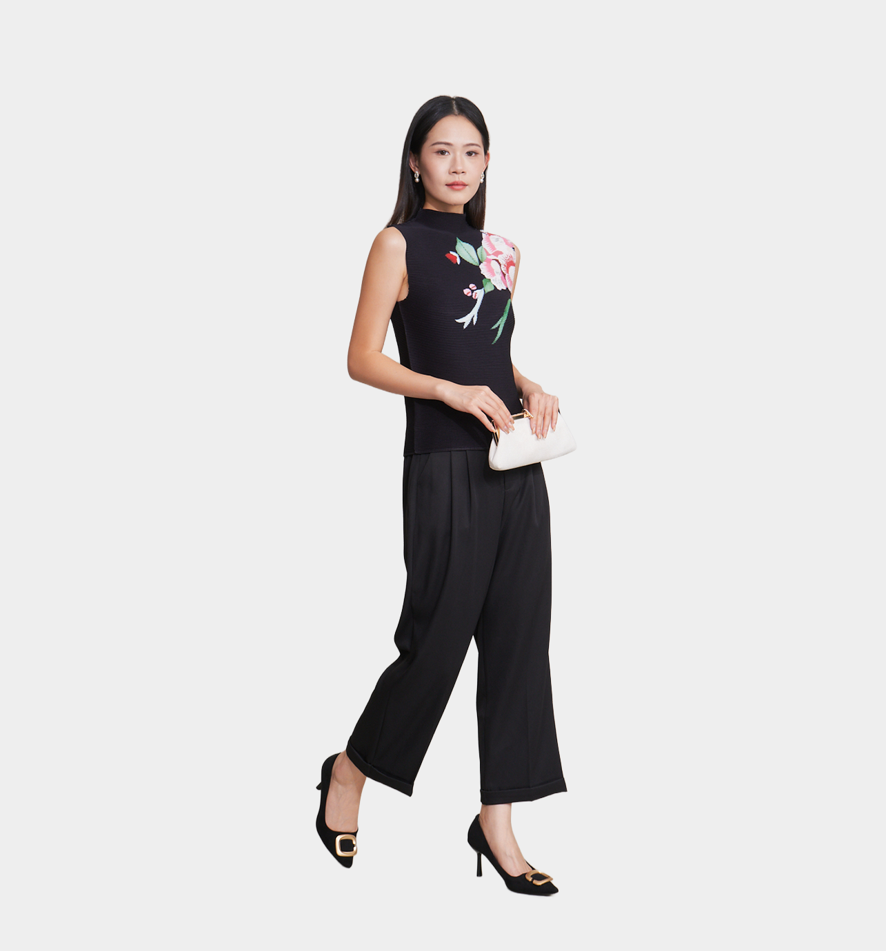 THE HANA PLEATED TOP